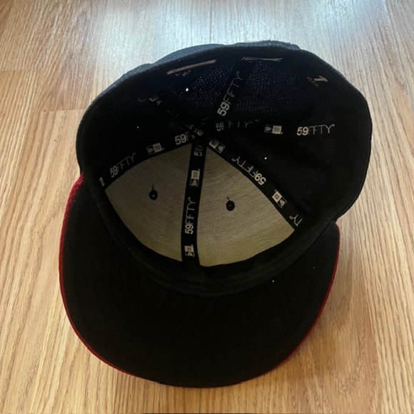 Boston Red Sox New Era Authentic colletion Performance Headwear Hat cap sz 7 - Picture 4 of 6